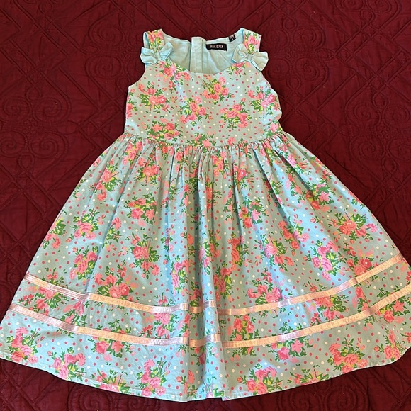 BLUE SEVEN cute dress for girls size 4, 104cm. Excellent condition. - Picture 4 of 7